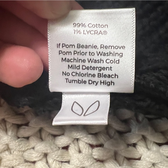 Love Your Melon Black Cotton Beanie - Picture 5 of 7